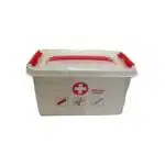 First Aid Kit Emergency Storage Box With Detachable Tray