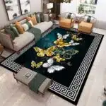 Vintage Luxury Style Rug Living Room Carpet Center Floor Mat
