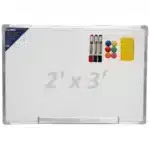 Magnetic Whiteboard - 2ft by 3ft - 60cm x 90cm