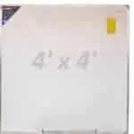 Magnetic Whiteboard 4ft By 4ft - 120cm X 120cm
