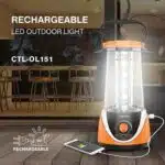 Lontor 88hrs Long Lasting Rechargeable Led Lantern Lamp CTL-OL151 - Image 3