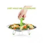 Foldable Vegetable Steamers-Basket For Cooking - Image 2