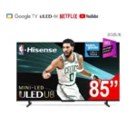 Hisense 85u8n 85'-uled,lcd Mini-led Pro+, 4k Smart Tv With Quantum
