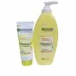 Garnier Bright Complete Body Serum Lotion- 400ml And Garnier Facial Wash- 100ml