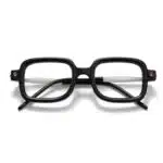 Solid Square Frame Unisex Anti Blue Light Computer Glasses - Image 2