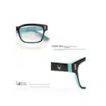Aprillan Anti Blue Light Reading Glasses Square Frame Eyeglasses - Image 2