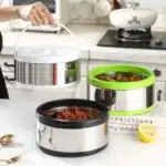 Hot Selling 3pcs Black Stainless Steel Hot Pot Large- - Image 4