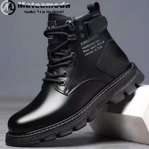 Mateamoda Men Shoes Boots Ankle Boots Formal Shoes