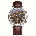 Geneva Leather Quartz Watch - Image 2