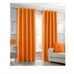 2 In 1 Orange Curtains