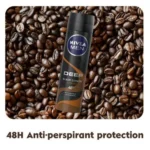 Nivea Men Deep Espresso Anti-perspirant Spray For Men - 72h - 200ml - Image 3