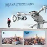 F10 Wifi 4K HD Video Camera Drone - 5g RC 1000m FPV Quadcopter With 2 batteries - Image 3