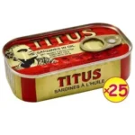 Titus Sardine Fish - 125g X 25pcs
