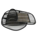 Car Seat And Office Chair Pain Relief Mesh Cushion Back Lumbar Support + Neck Pillow - Image 2