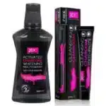 Xoc Charcoal Whitening Mouth Wash - Tooth Paste & Brush -500ml/100ml