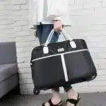 Multipurpose Foldable Trolley Travelling Bag - Large Capacity Duffel Sport Gym Bag - Image 4