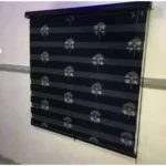 Day & Night Window Blind - Black - 1m * 1m - 39inch * 39 Inches