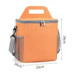 Heavy Padded Lunch Bag – Black