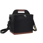 Heavy Padded Lunch Bag Black - Image 3