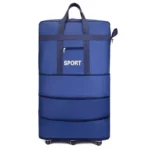 28" Multipurpose Durable Waterproof Duffel/Luggage Bags - Blue - Image 2