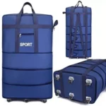 28" Multipurpose Durable Waterproof Duffel/Luggage Bags - Blue