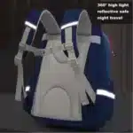 Unisex Kids School Bag - Children Durable Backpack Waterproof - Blue/Pink - Image 2