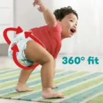 Pampers Baby-dry Nappy Pants Size 7 25 Pack - Image 4