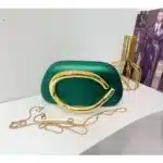 Women Clutch Bag - Green - Image 3