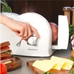 Electric Meat Slicer – Food Cutter - 17cm Steel Blade - 150W - Image 3