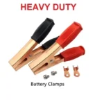 Heavy Duty Red And Black 500-1000a Spring Powerful Large Battery Alligator Clips