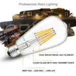 Led Filament Energy Saving Antique Edison Bulb - Image 4