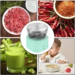 Food Processor - Anti-slip Cordless Food Chopper Electric -1000W - Image 2