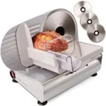 Andrew James Food Slicer With 3 Interchangeable Blades - 19cm