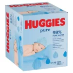 Huggies Pure Baby Wipes - 6 x 56