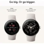 Google Pixel Watch 3 (41mm) Latest Model - Android Smartwatch- Heart Rate Tracking 45mm- Black - Image 3