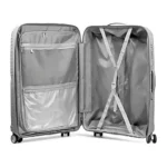 Luxury Unbreakable Rubber 360 Degree Pilot Luggage Boxes Set Of 4 - Black - Image 3