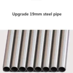 Supreme Steel Mobile Wardrobe With 5 Drawers - Grey - Image 4