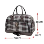 Multipurpose Duffel Traveling Luggage Bag - Brown - Image 2