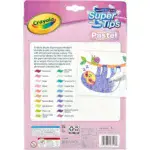 Crayola Supertips Washable Pastel Markers- 20 - Image 2