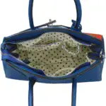 Padlock Shoulder Bag - Blue & Orange – AS0053 - Image 3
