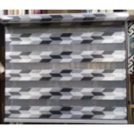5ft * 5ft Black White And Grey Window Blind