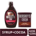 Hershey's Cocoa Powder, 225g + Hershey's Chocolate Syrup, 623g