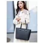 Black 4 In 1 Ladies Shoulder Classic New Arrival Hand Bag - Image 3