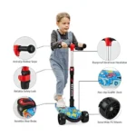 Adjustable Kid's Scooter - Ride On - Image 2