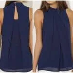 Women's Chiffon Top - Blue