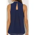 Women's Chiffon Top - Blue - Image 2