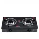 LG Table Top Two Burner Glass Gas Cooker