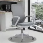 Executive Mid Back Ergonomic Swivel Chair - Gray