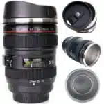 Stainless Steel Camera Lens Mug
