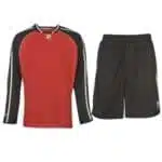 Long Sleeve Shirt and Short Training Set - Image 2